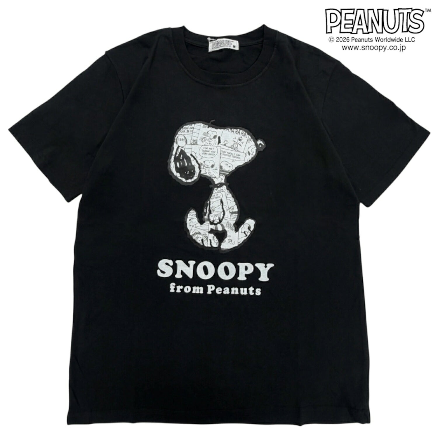 スヌーピー コミック柄 半袖 Tシャツ プリント 天竺 メンズ レディース 夏 SNOOPY PEANUTS s1162-237sp