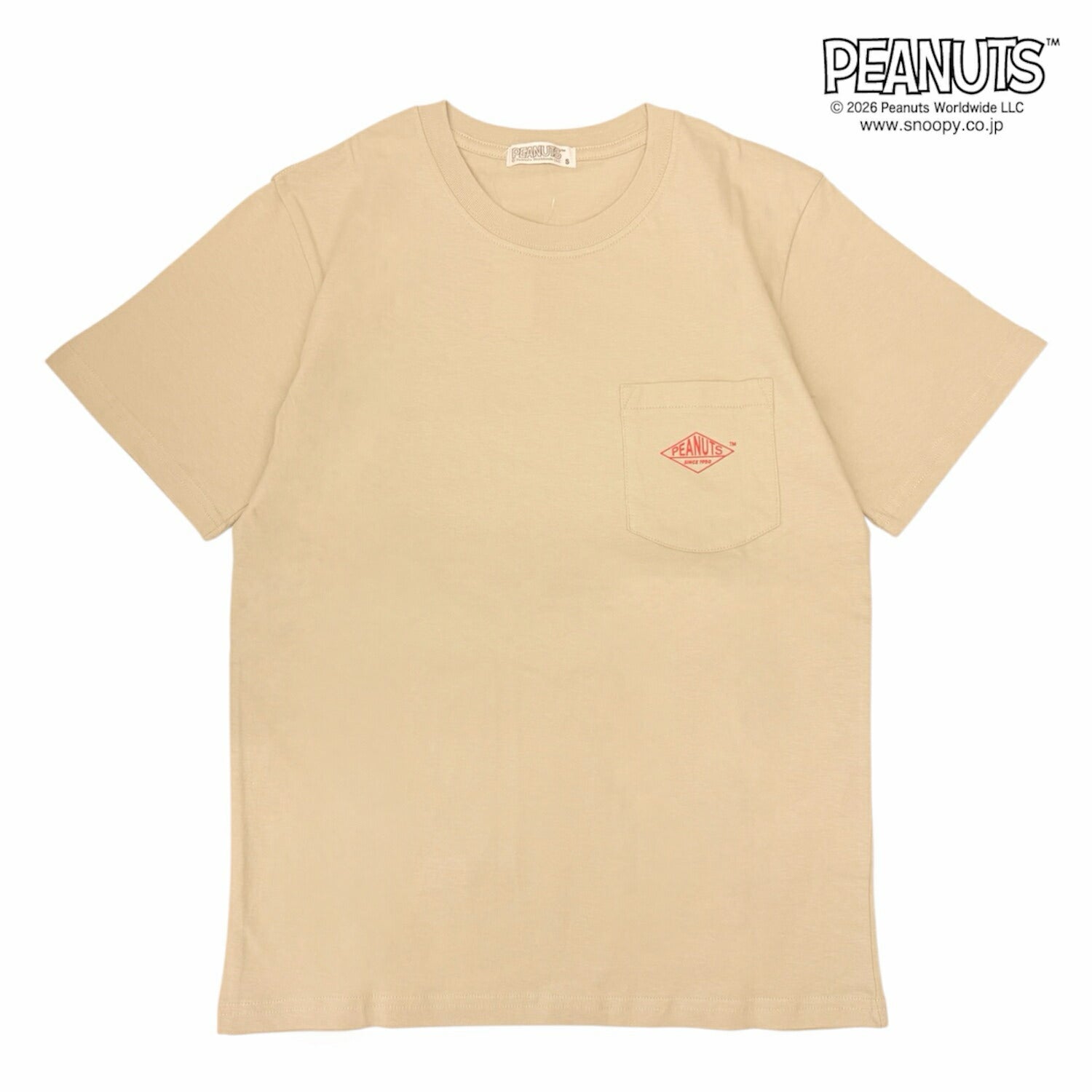 スヌーピー フライング・エース柄 半袖 Tシャツ バックプリント 天竺 メンズ レディース 春 夏 SNOOPY PEANUTS s1162-241sp