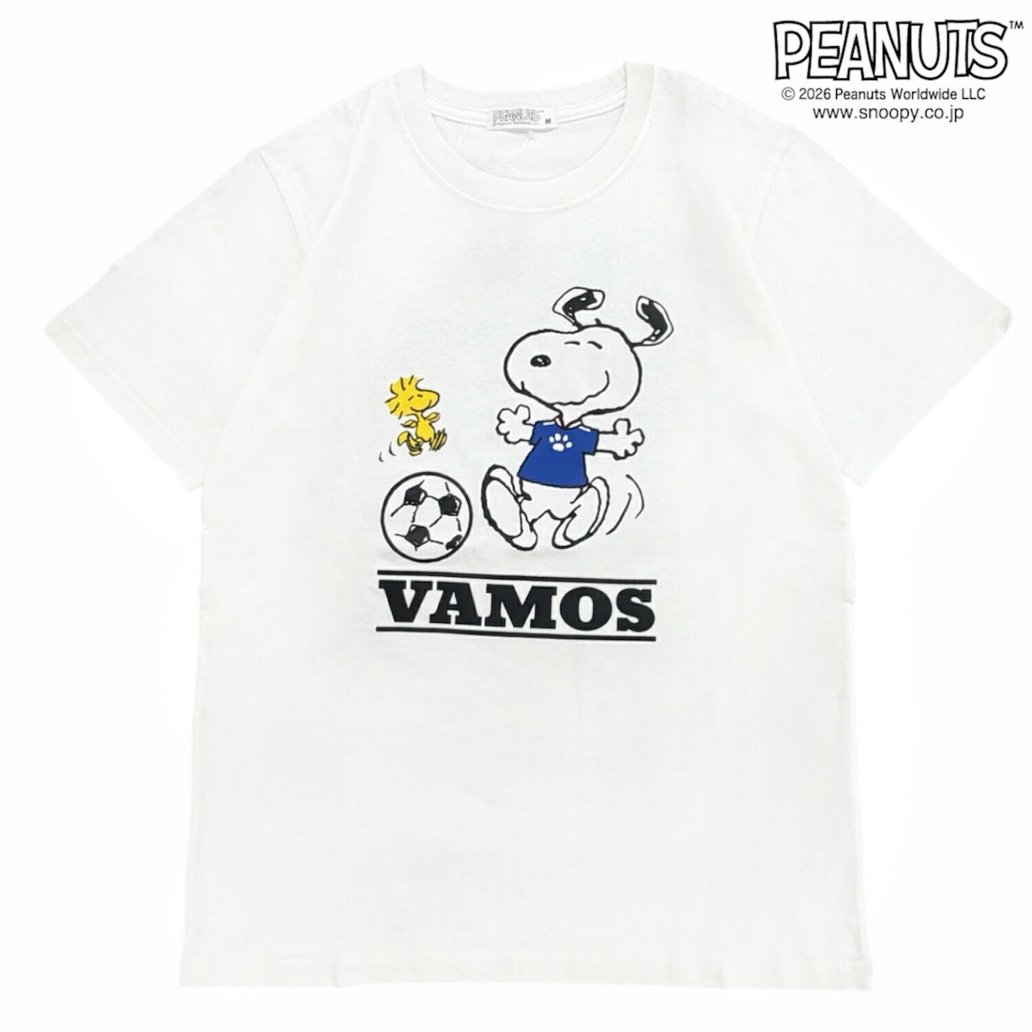 スヌーピー サッカー柄 半袖 Tシャツ プリント 天竺 メンズ レディース スポーツ観戦 スポーツイベント SNOOPY PEANUTS s1162-248sp