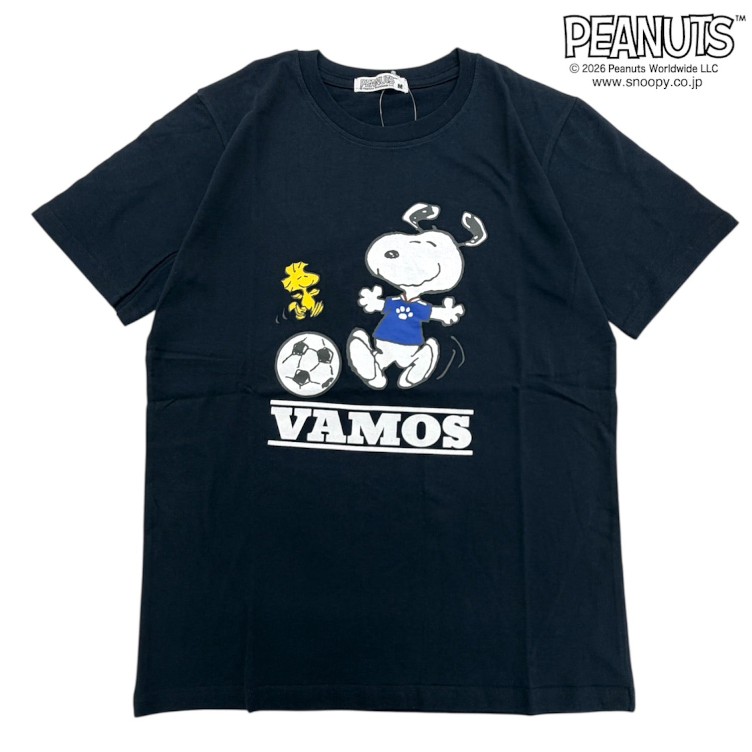 スヌーピー サッカー柄 半袖 Tシャツ プリント 天竺 メンズ レディース スポーツ観戦 スポーツイベント SNOOPY PEANUTS s1162-248sp