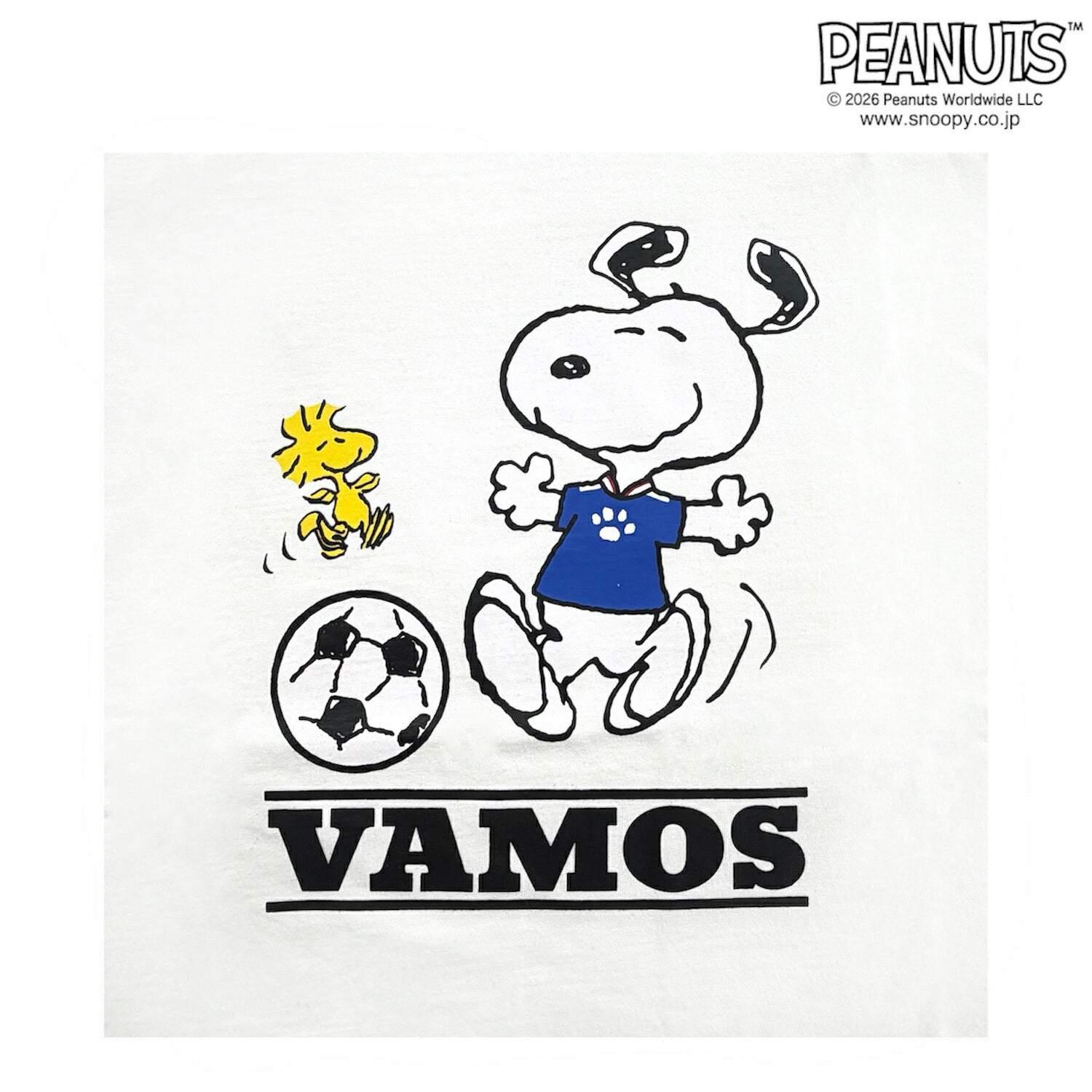 スヌーピー サッカー柄 半袖 Tシャツ プリント 天竺 メンズ レディース スポーツ観戦 スポーツイベント SNOOPY PEANUTS s1162-248sp