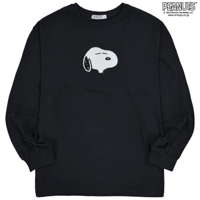 スヌーピー オラフ Tシャツ ロンT 長袖 バルーン シルエット 刺繍 SNOOPY PEANUTS s1223-547sp