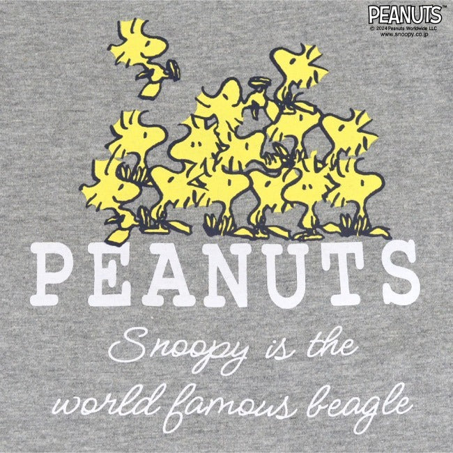 スヌーピー スーパービッグ Tシャツ ワンピース ビッグ 長袖 SNOOPY PEANUTS s1233-557sp