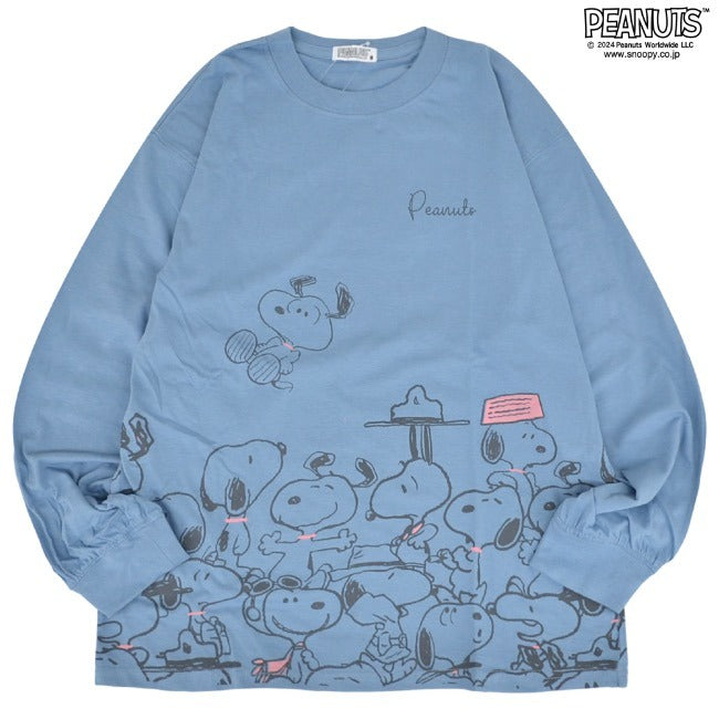 スヌーピー トレーナー 長袖 裏起毛 刺繍 チャーリーブラウン ウッドストック SNOOPY PEANUTS s1243-22sp