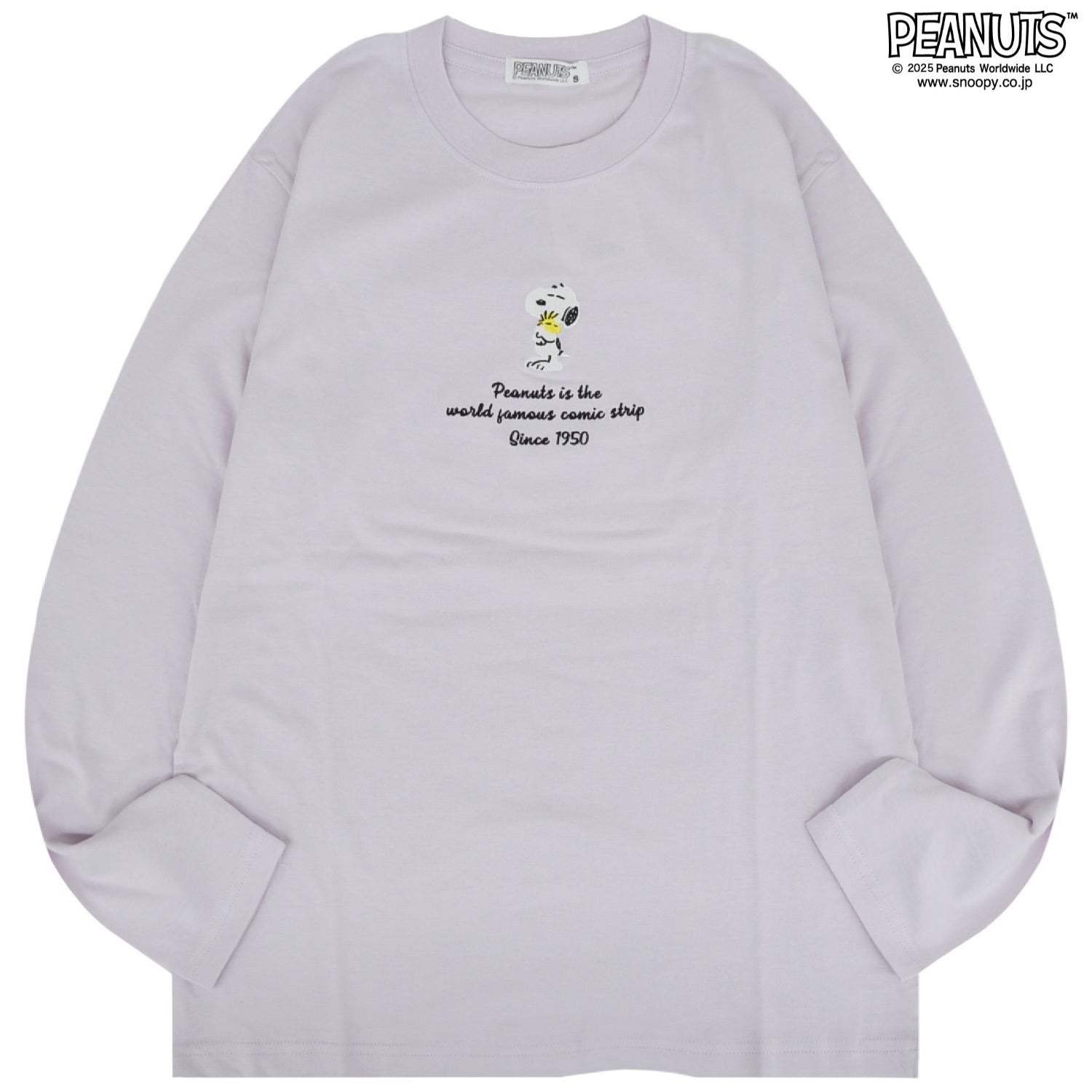 スヌーピー ウッドストック オラフ 刺繍 Tシャツトップス 長袖  SNOOPY PEANUTS s1251-04sp