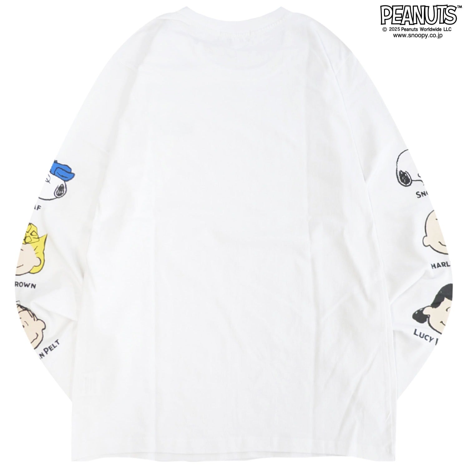 スヌーピー フレンズ ジョークール 袖プリント 長袖 Tシャツ トップス スケートボード柄 秋 SNOOPY PEANUTS s1253-08sp