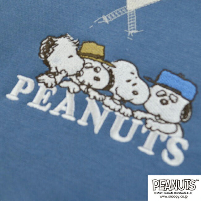 スヌーピー プルパーカー ピーナッツ ラグラン 裏起毛 刺繍 兄弟 オラフ アンディ スパイク SNOOPY PEANUTS s1324-562sp