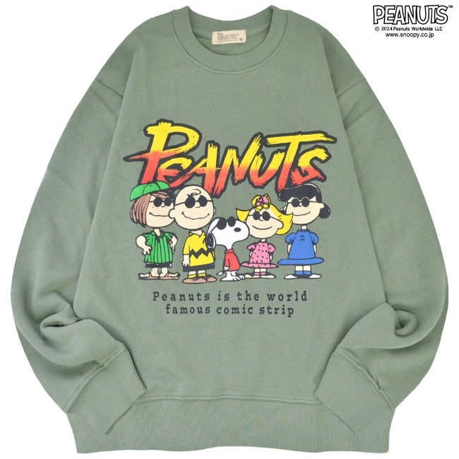 スヌーピー トレーナー 長袖 トップス 裏毛 スウェット プリント ヴィンテージ SNOOPY PEANUTS vintage s1343-68
