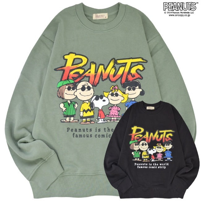 スヌーピー トレーナー 長袖 トップス 裏毛 スウェット プリント ヴィンテージ SNOOPY PEANUTS vintage s1343-68