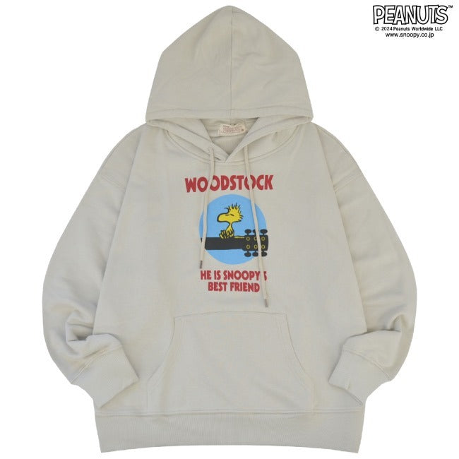 スヌーピー パーカー ウッドストック 裏毛 長袖 プリント レトロ ヴィンテージ SNOOPY PEANUTS s1343-72