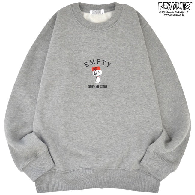 スヌーピー 刺繍 裏起毛 トレーナー スウェット PEANUTS SNOOPY s1344-115