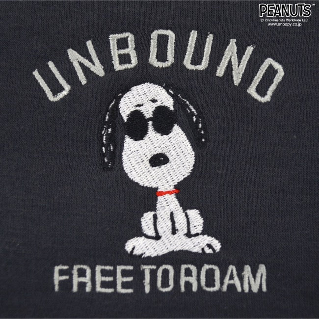 スヌーピー 刺繍 裏起毛 トレーナー スウェット PEANUTS SNOOPY s1344-115
