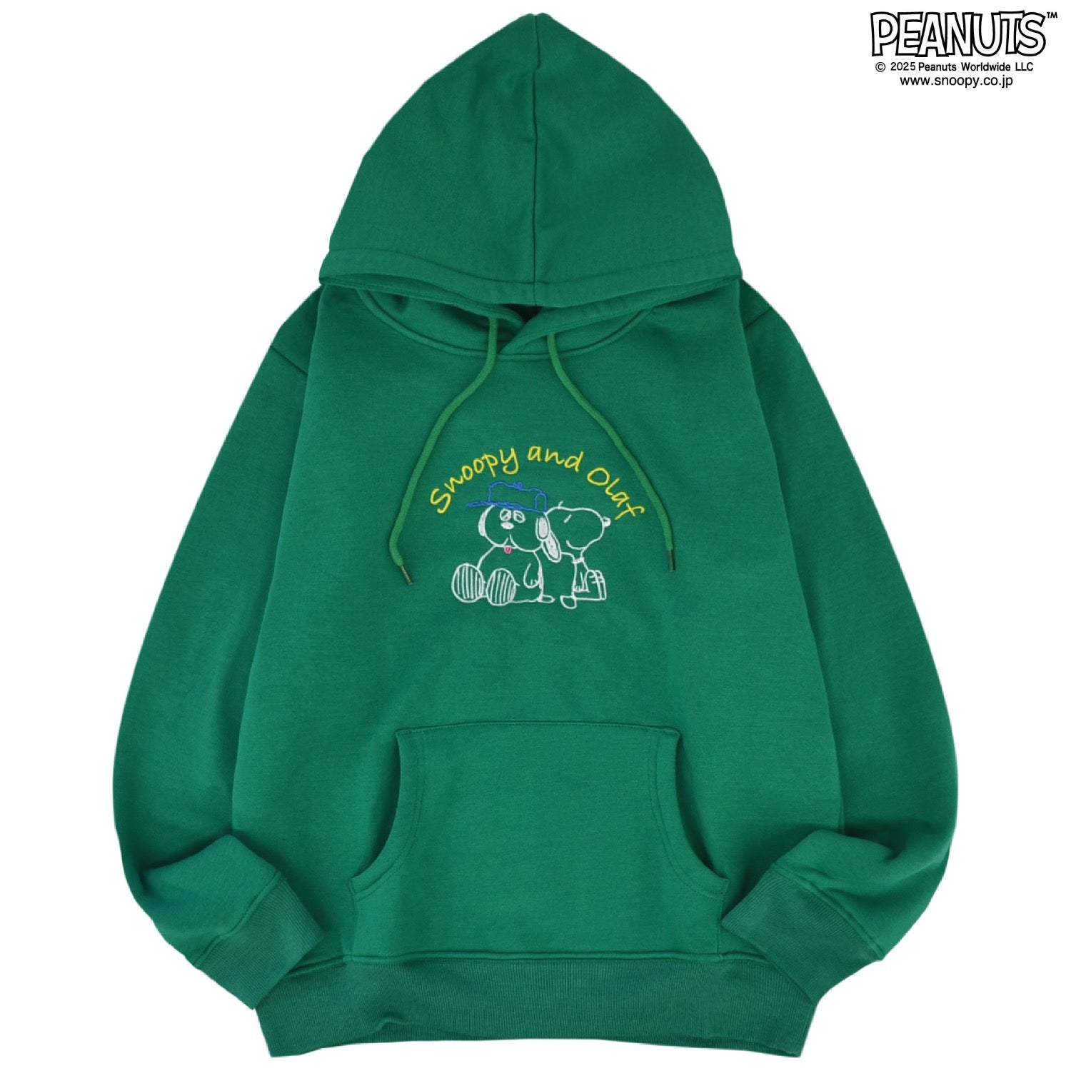 スヌーピー パーカー スウェット トップス 裏起毛 刺繍 チャーリーブラウン オラフ SNOOPY PEANUTS s1344-122