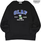 PEANUTS 裏起毛 ビッグシルエット トレーナー オラフ オーバーサイズ PEANUTS SNOOPY s1344-34sp