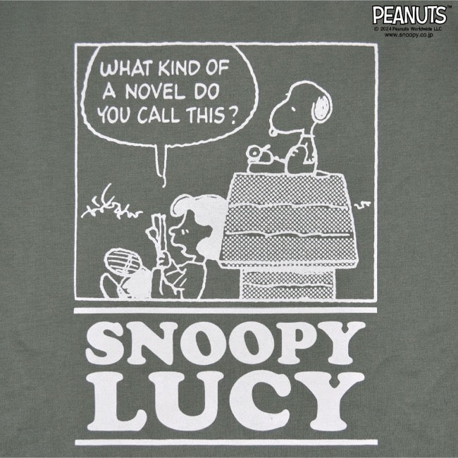 スヌーピー オラフ ルーシー プリント トレーナー 裏起毛 PEANUTS SNOOPY s1344-38sp