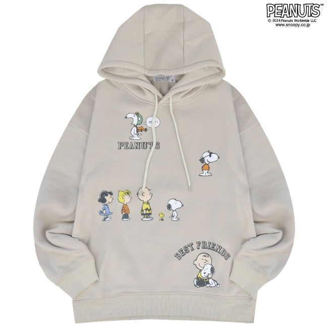 スヌーピー パーカー ジョークール 長袖 裏起毛 スウェット トップス プリント SNOOPY PEANUTS s1344-46sp