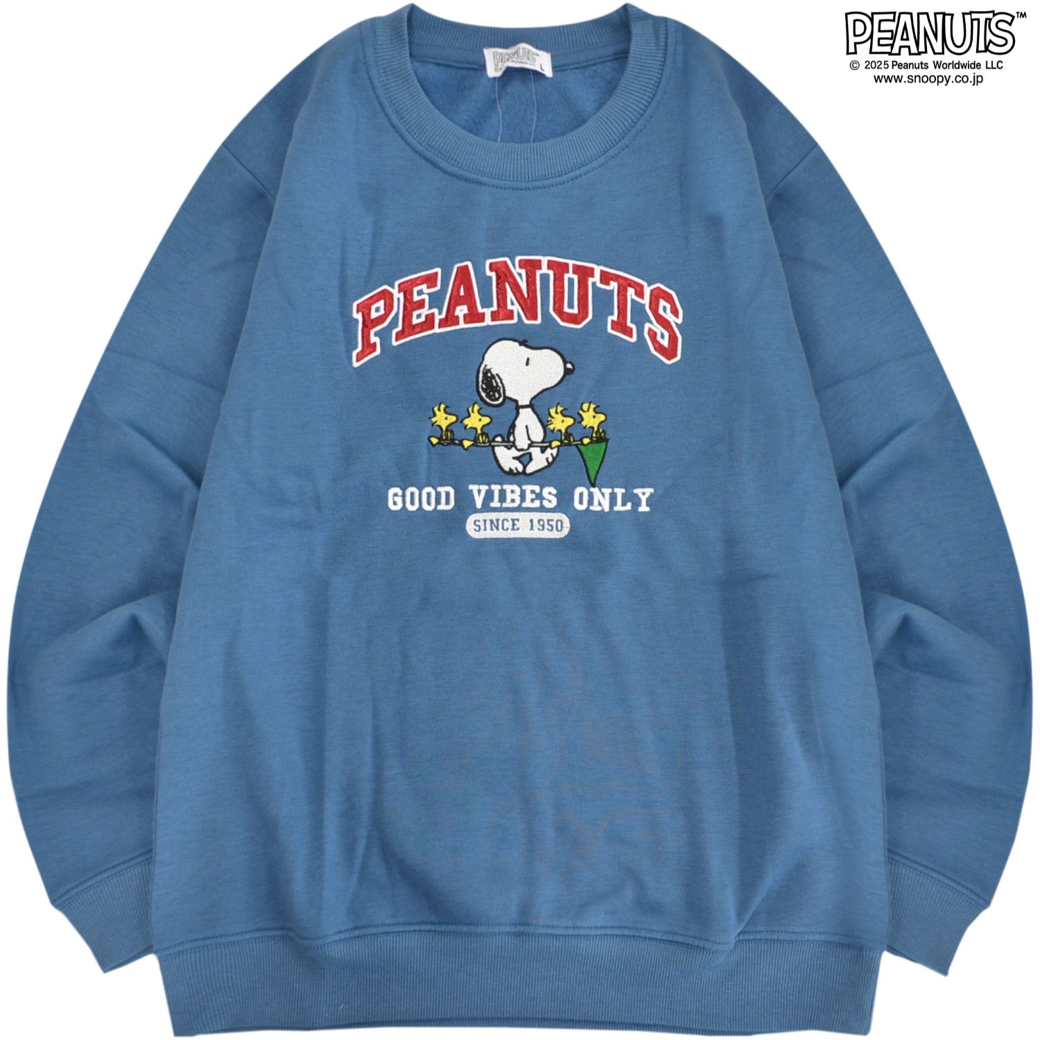 スヌーピー ウッドストック 裏起毛 トレーナー スウェット 秋冬 PEANUTS s1354-65