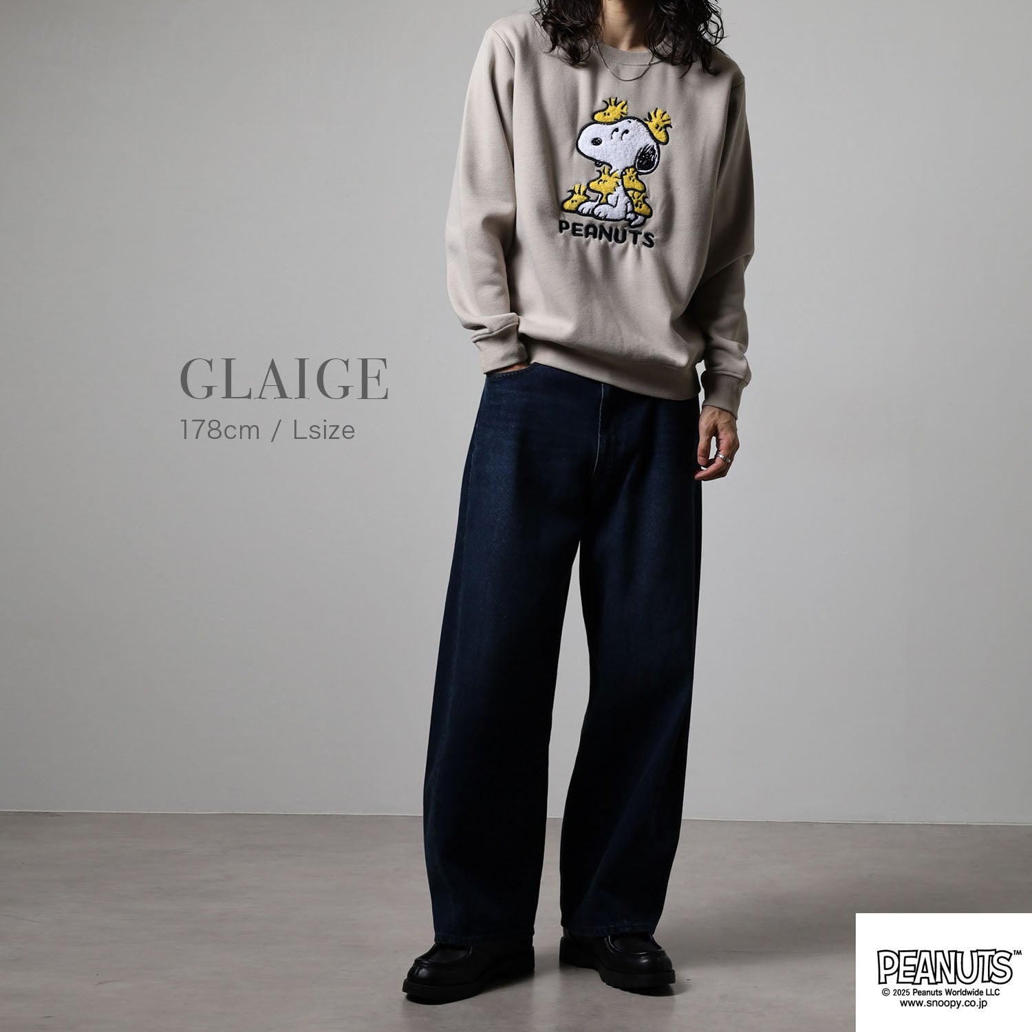 スヌーピー ウッドストック 裏起毛 トレーナー プルオーバー トップス メンズ レディース PEANUTS