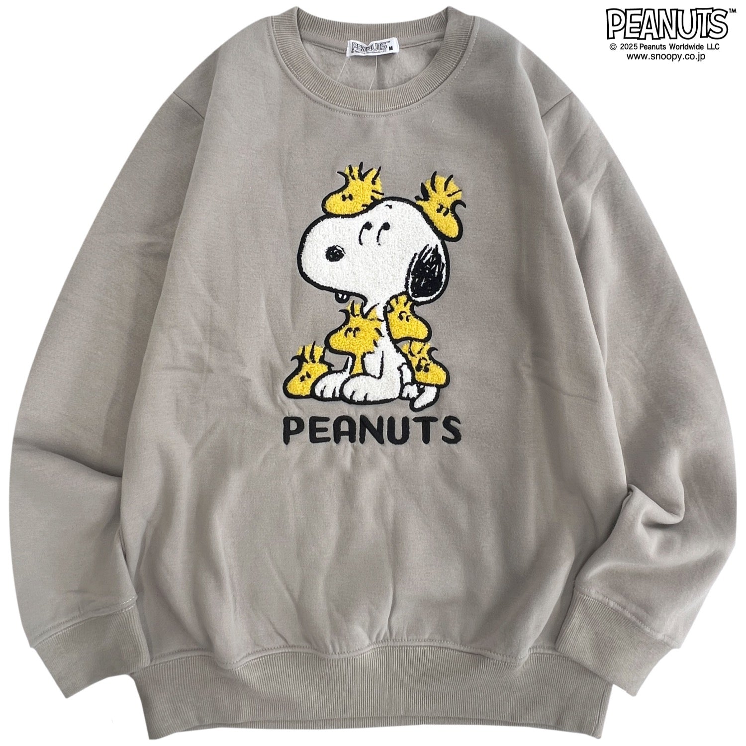 スヌーピー ウッドストック 裏起毛 トレーナー プルオーバー トップス メンズ レディース PEANUTS