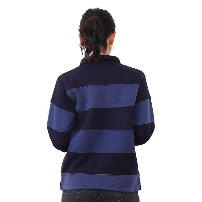 スヌーピー ラガーシャツ  裏起毛 切り替え 長袖 S M L s1384-792sp-a