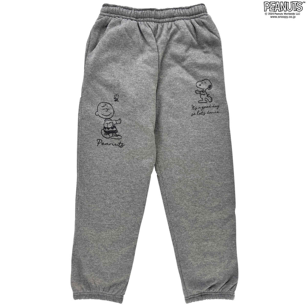 スヌーピー 裏ボア ストレート スウェット ロングパンツ ルームウェア あったか 秋冬 ワンマイルウェア PEANUTS SNOOPY s1434-681