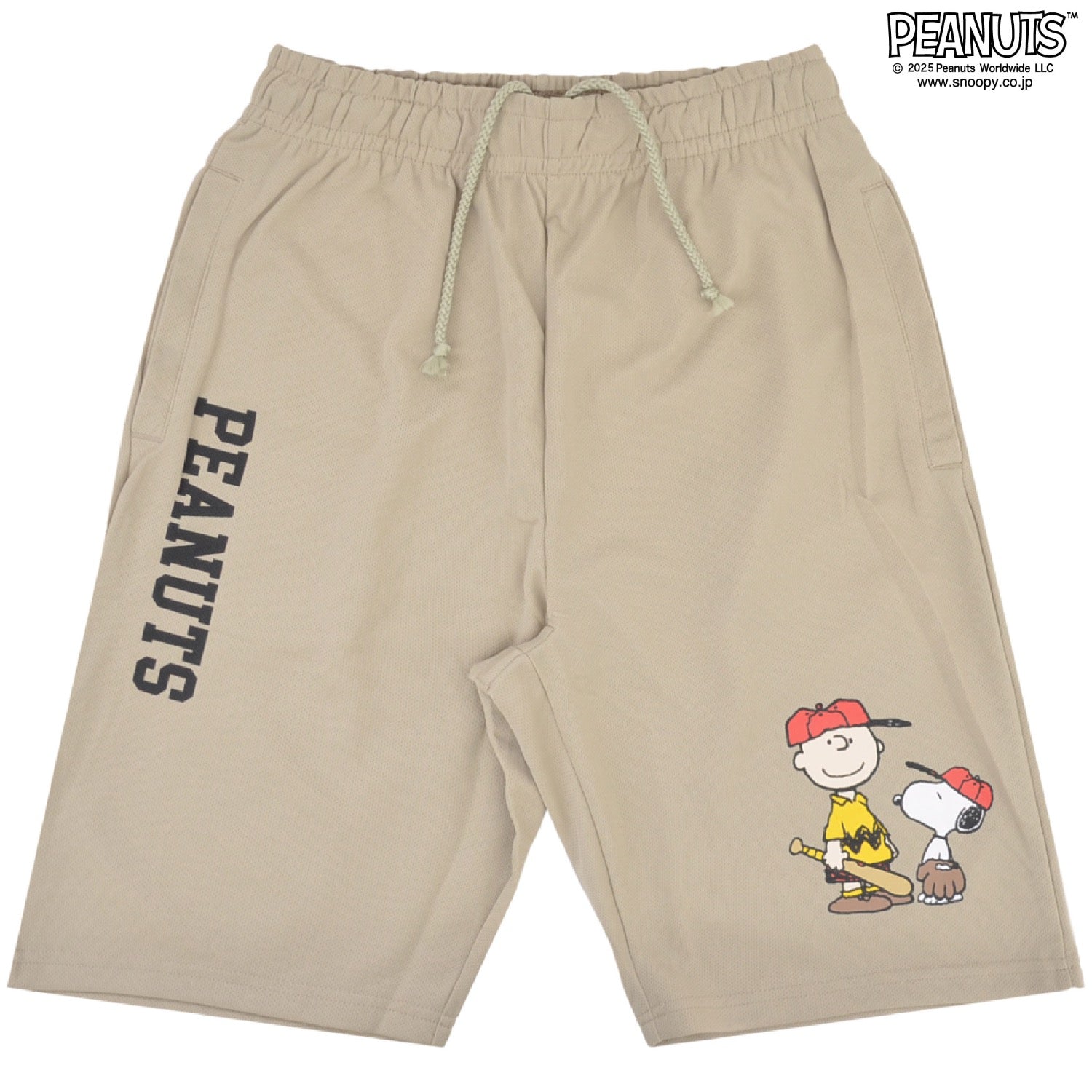 スヌーピー チャーリーブラウン ハーフパンツ ハニカム ドライ スポーツ 野球 夏 SNOOPY PEANUTS s1452-122sp