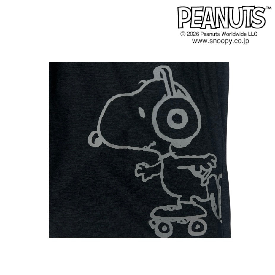スヌーピー ハーフパンツ ローラースケート柄 カチオン ドライ  春 夏 SNOOPY PEANUTS s1462-157sp