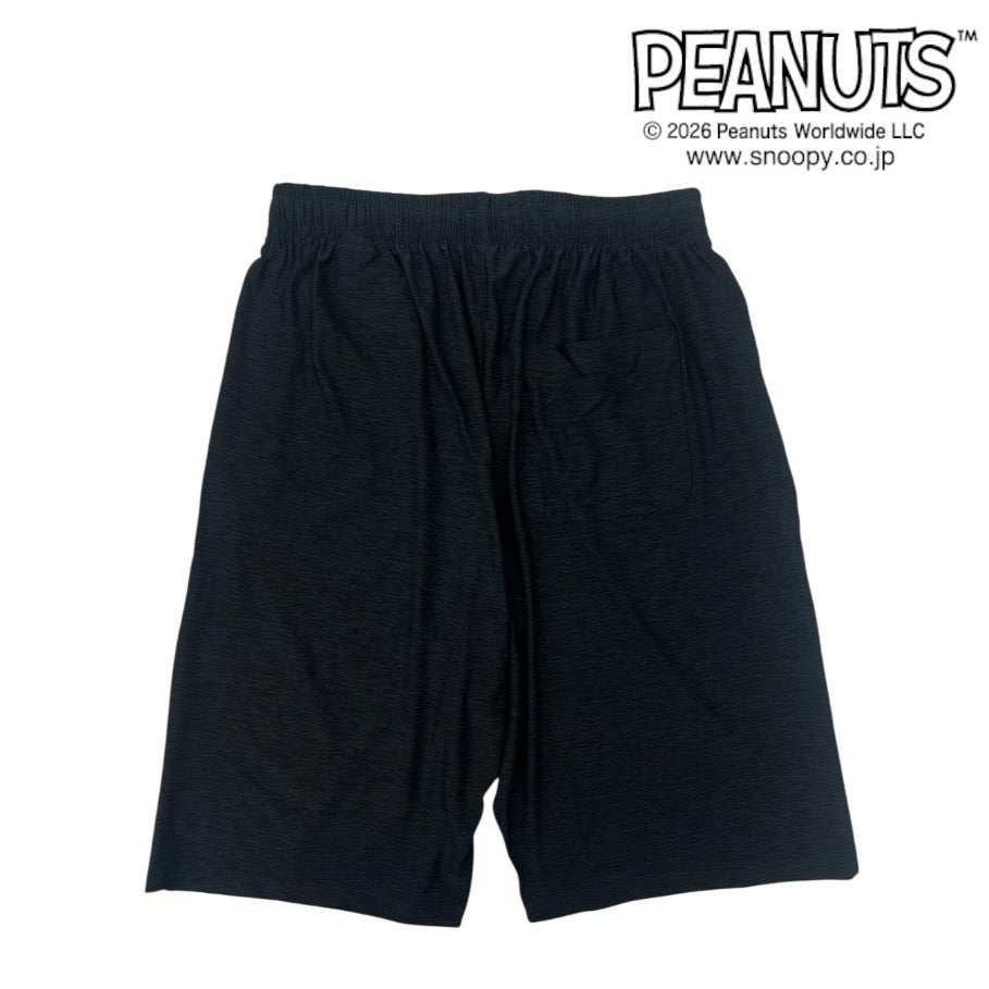 スヌーピー ハーフパンツ ローラースケート柄 カチオン ドライ  春 夏 SNOOPY PEANUTS s1462-157sp