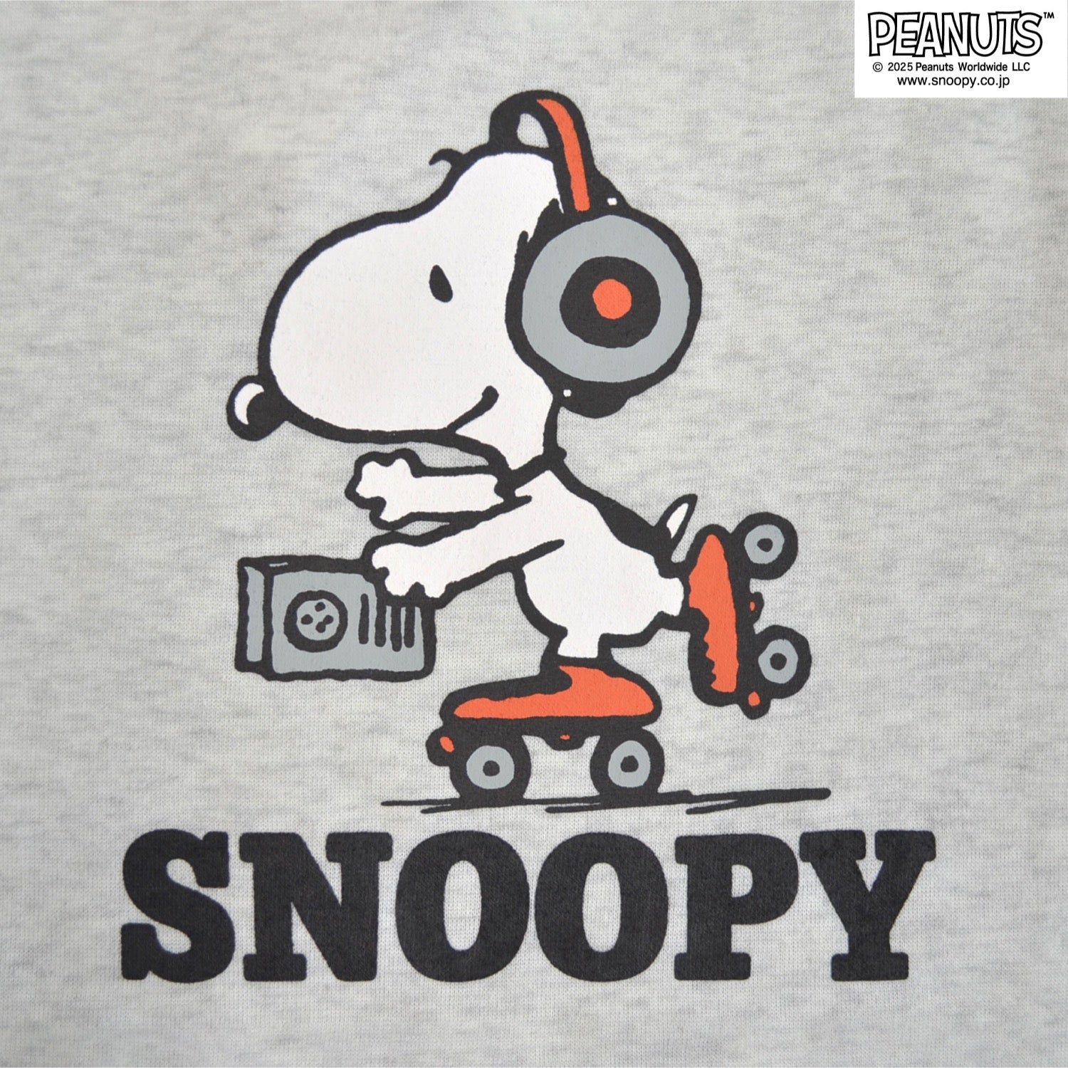 スヌーピー ローラースケート 裏起毛 上下スウェット 部屋着 パジャマ ワンマイルコーデ PEANUTS SNOOPY s1654-74