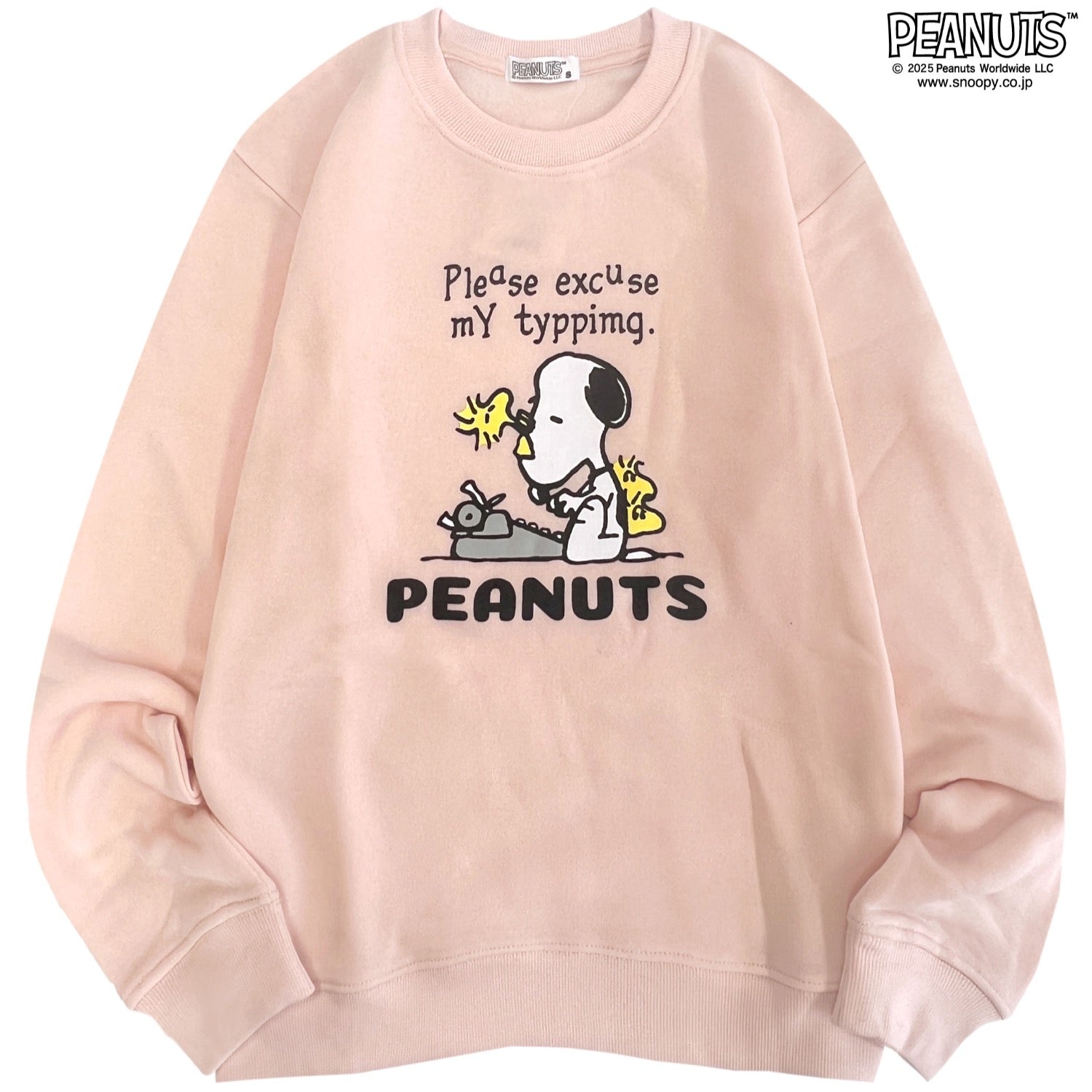 スヌーピー ウッドストック 上下スウェット プリント 裏起毛 部屋着 パジャマ ワンマイルコーデ PEANUTS SNOOPY s1654-75