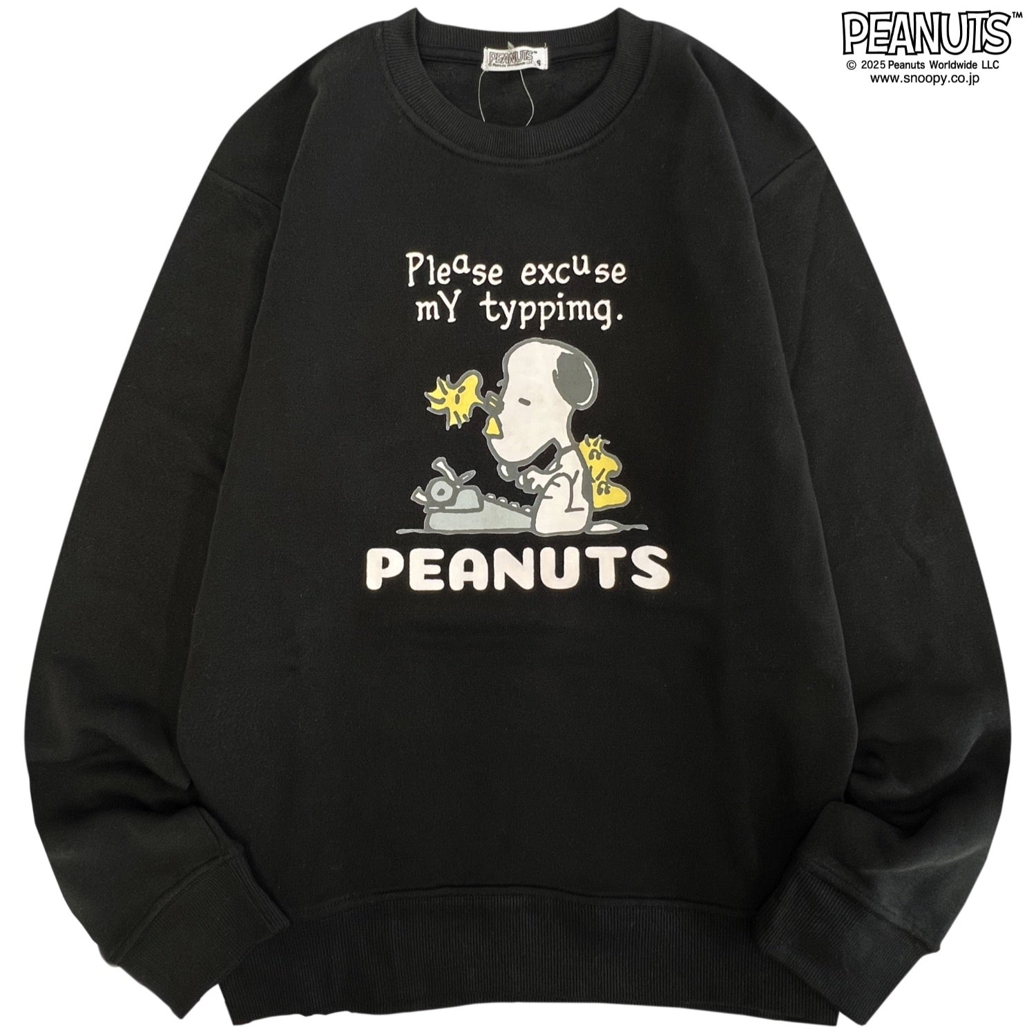 スヌーピー ウッドストック 上下スウェット プリント 裏起毛 部屋着 パジャマ ワンマイルコーデ PEANUTS SNOOPY s1654-75