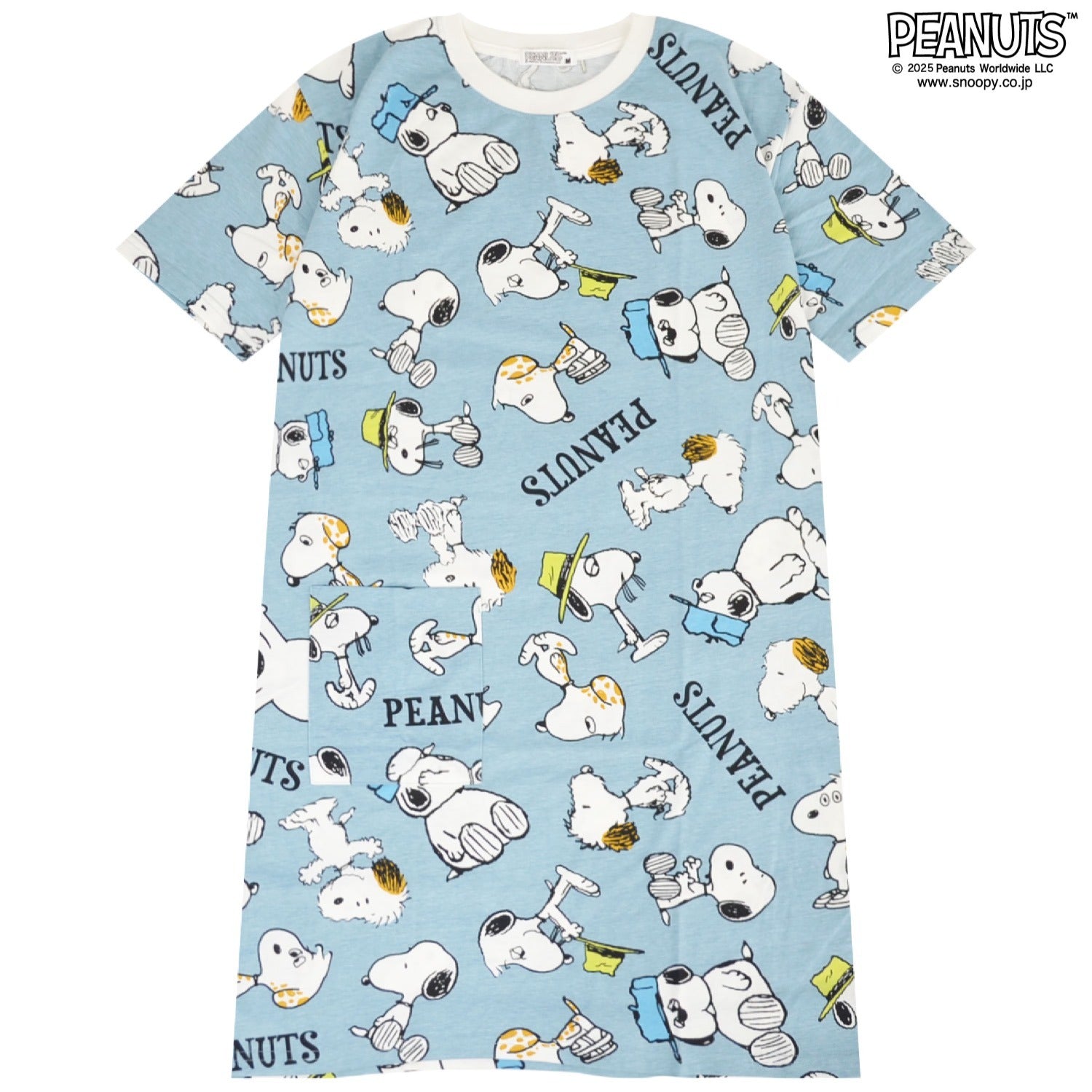 スヌーピー オラフ スパイク アンディ Tシャツ BIG トップス 半袖 レディース プリント SNOOPY PEANUTS s1752-92sp