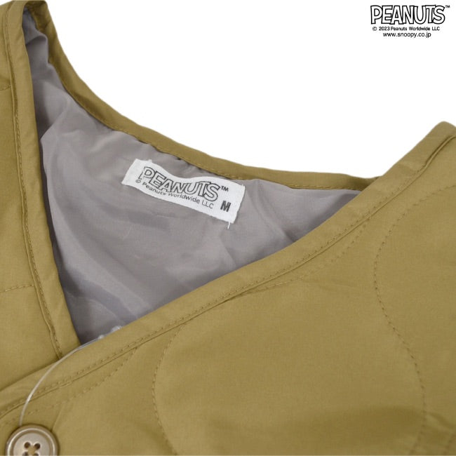 スヌーピー キルト アウター 刺繍 秋冬 ジャケット SNOOPY PEANUTS s1824-593