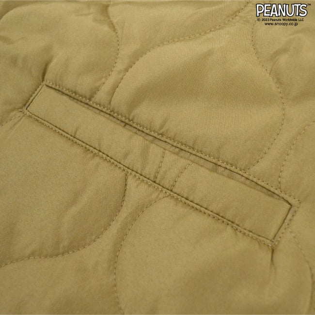 スヌーピー キルト アウター 刺繍 秋冬 ジャケット SNOOPY PEANUTS s1824-593
