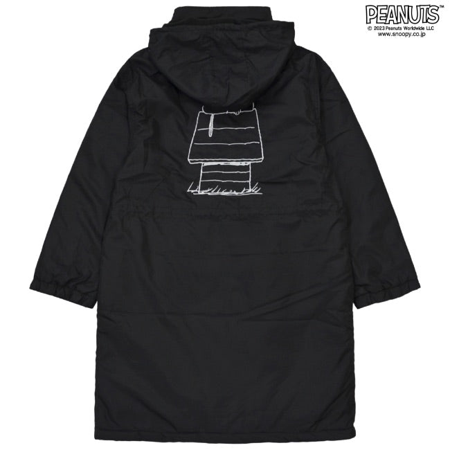 スヌーピー フリース ベンチコート 雨 観戦 アウトドア SNOOPY PEANUTS s1824-596