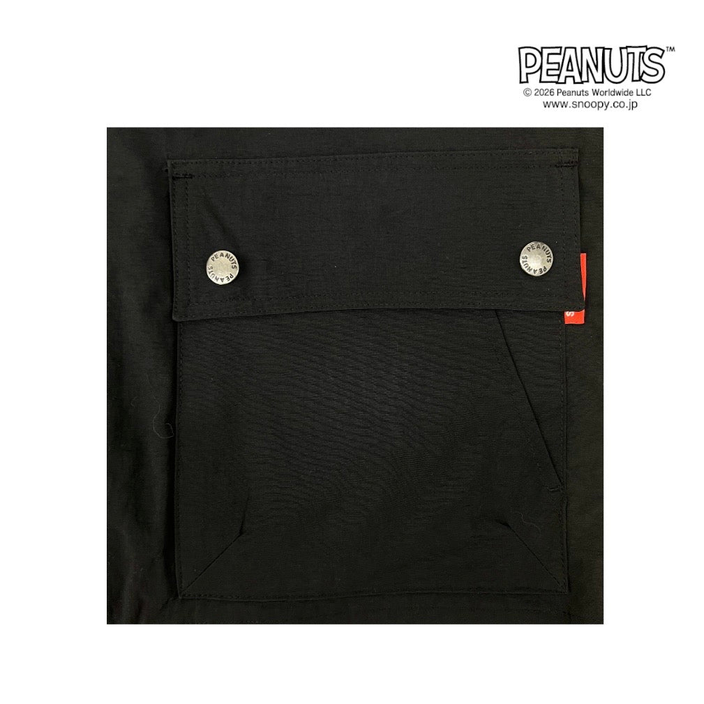 スヌーピー 3way マウンテンパーカー ジャケット アウター ボアフリース ベスト 冬 SNOOPY PEANUTS s1854-136sp