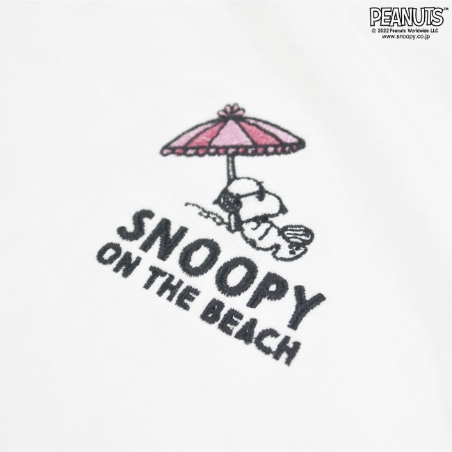 スヌーピー Tシャツ 半袖 レディース 刺繍 ハワイアン SNOOPY PEANUTS s2122-65