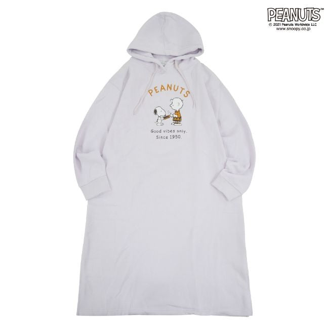 スヌーピー ワンピース フリース PEANUT SNOOPY 長袖 レディース M L s2714-756sp