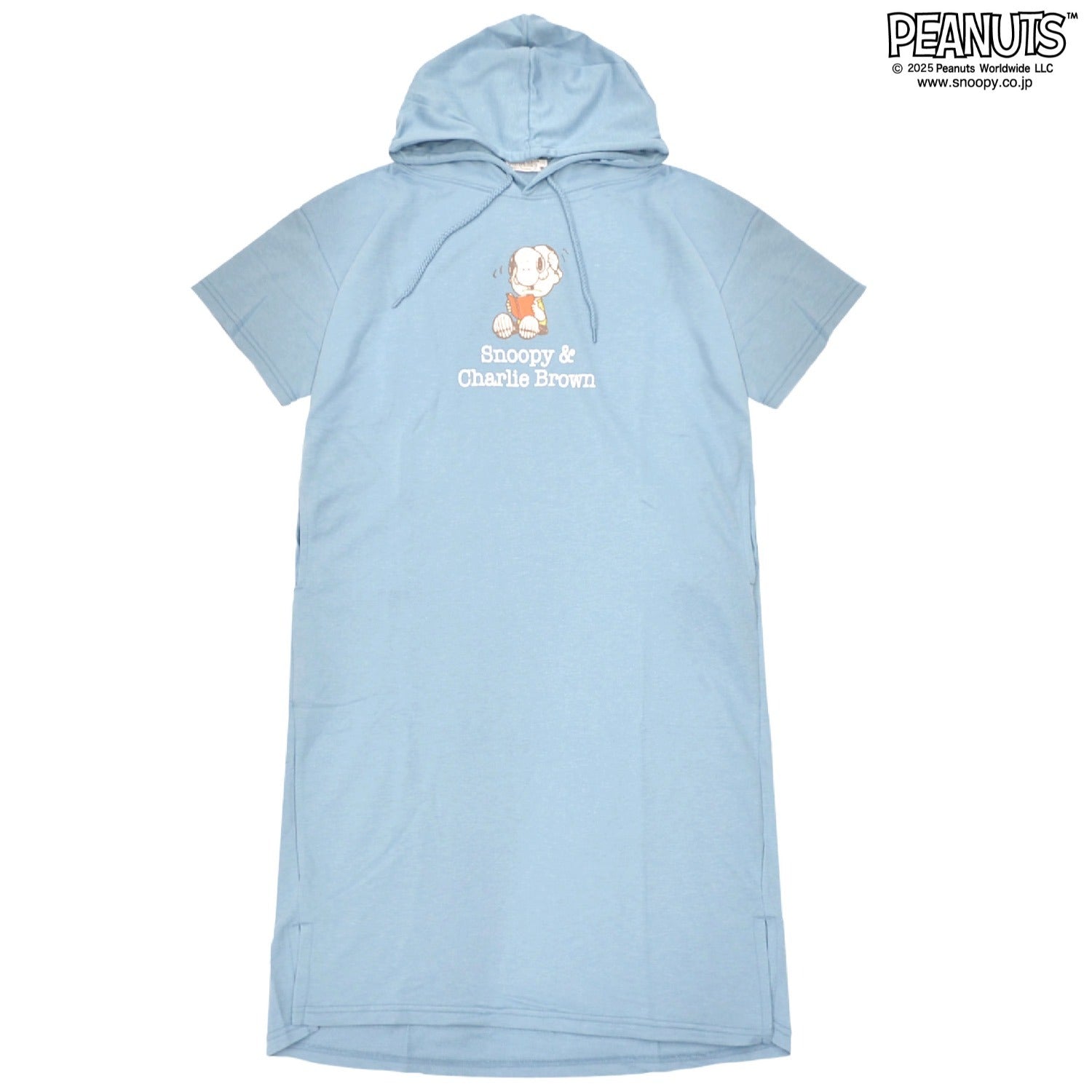 スヌーピー ミニ 裏毛 ワンピース フード チャーリーブラウン サリー SNOOPY PEANUTS s2752-33sp