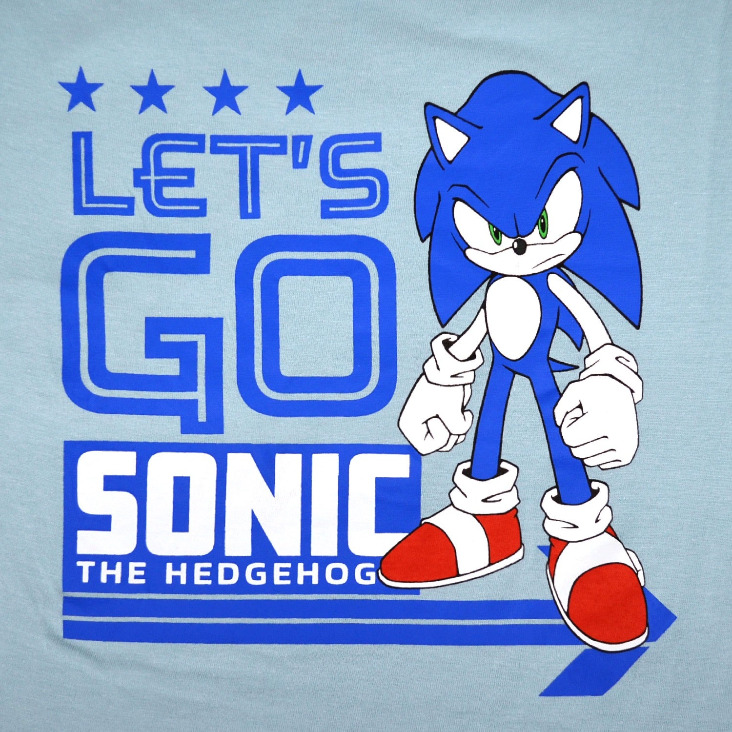 ソニック Tシャツ 長袖 セガ ゲーム  バック プリント 刺繍 スケボー SONIC THE HEDGEHOG sc1251-13