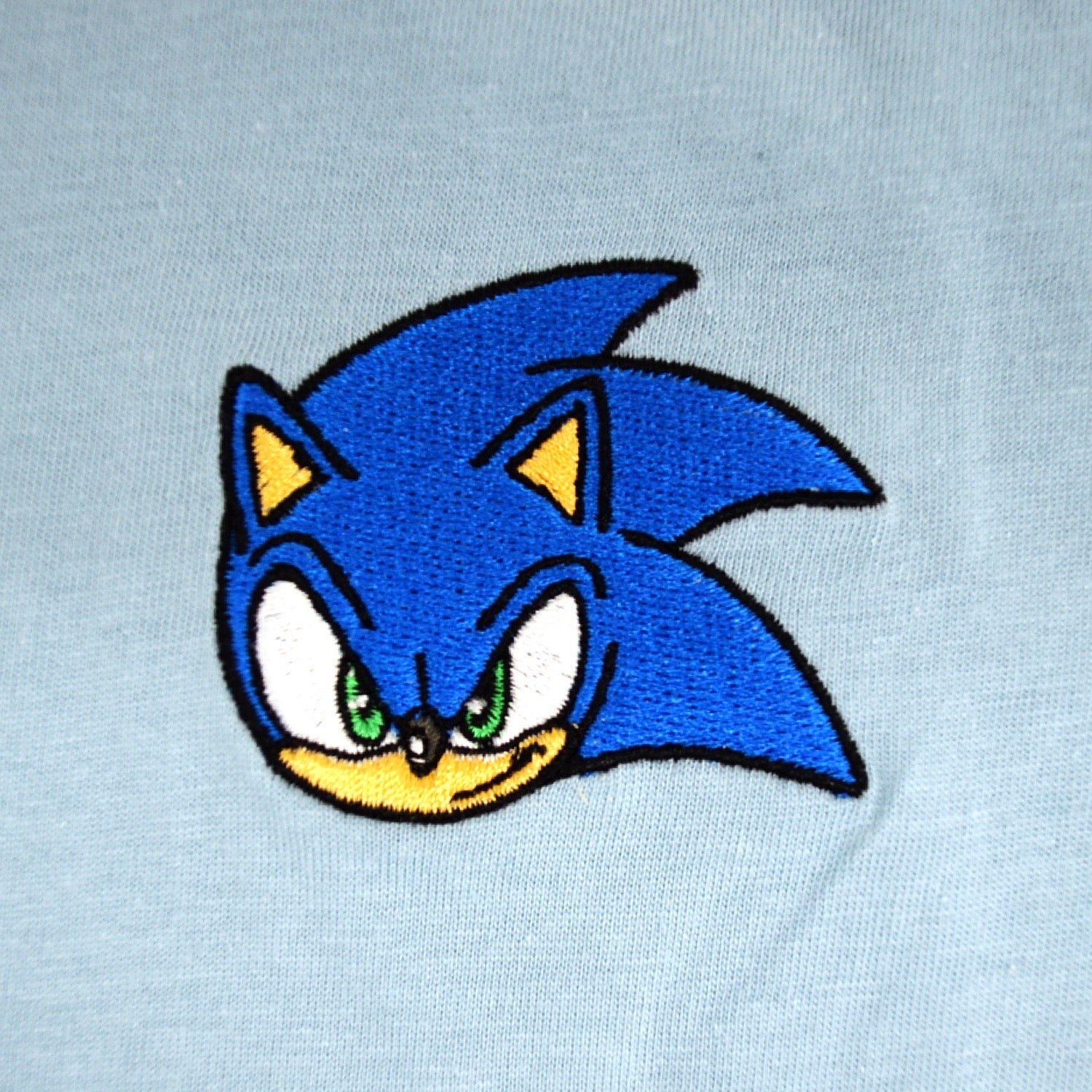 ソニック Tシャツ 長袖 セガ ゲーム  バック プリント 刺繍 スケボー SONIC THE HEDGEHOG sc1251-13