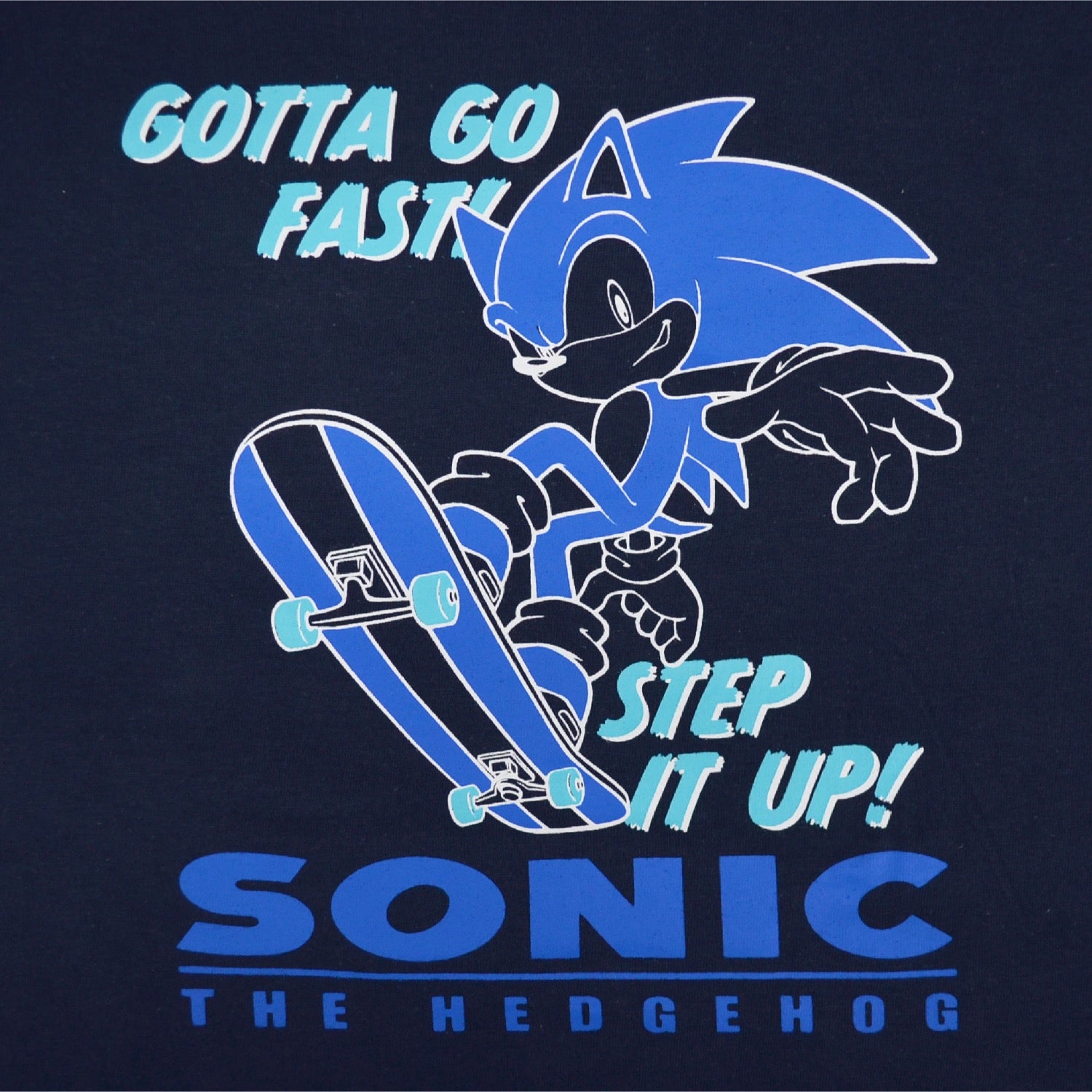 ソニック Tシャツ 長袖 セガ ゲーム  バック プリント 刺繍 スケボー SONIC THE HEDGEHOG sc1251-13