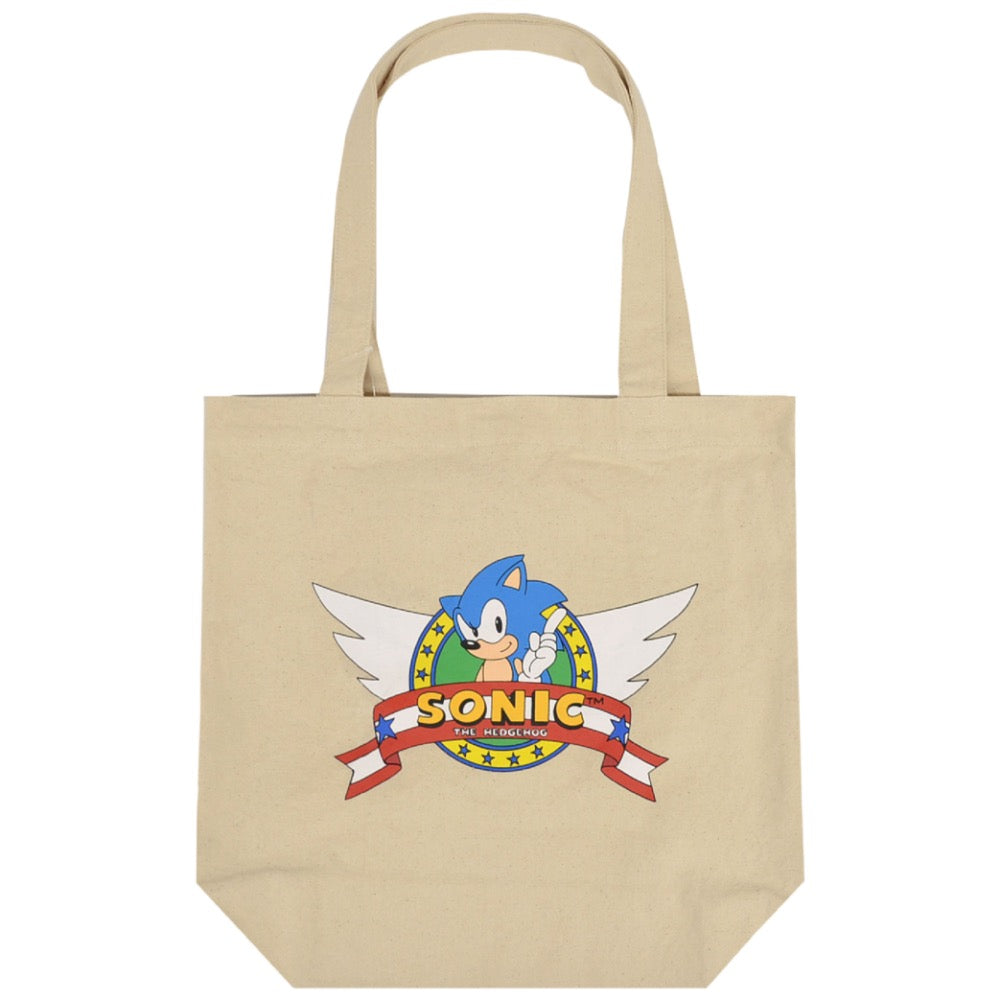 ソニック・ザ・ヘッジホッグ トート バッグ セガ ゲーム ソニック プリント sc41-017