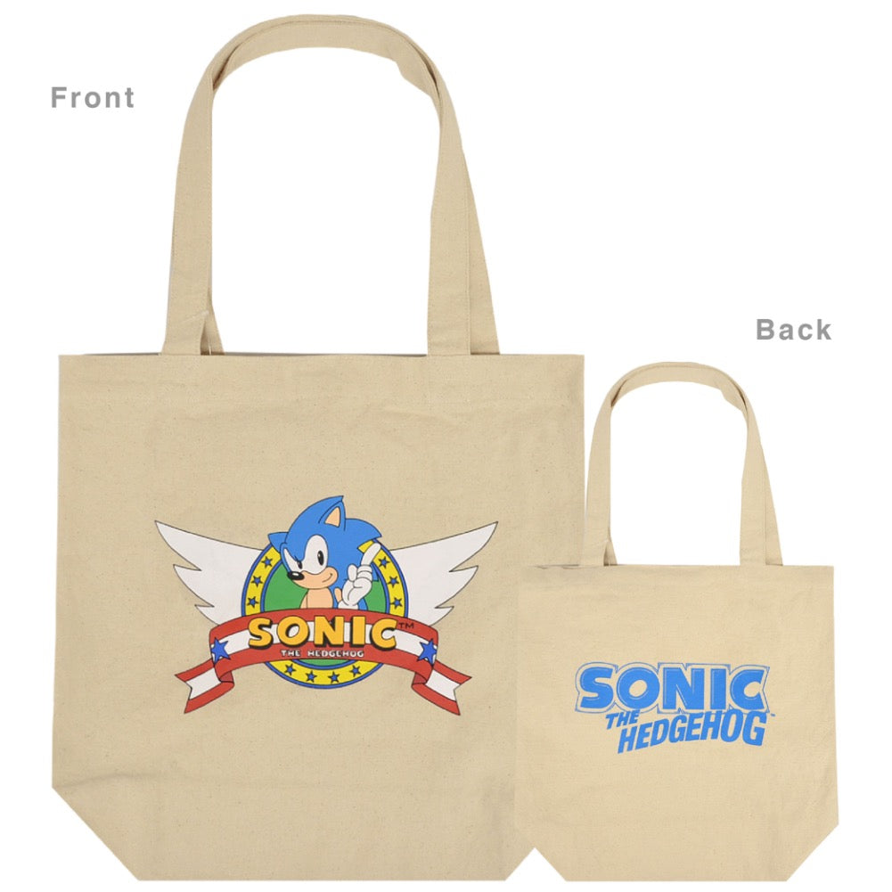 ソニック・ザ・ヘッジホッグ トート バッグ セガ ゲーム ソニック プリント sc41-017