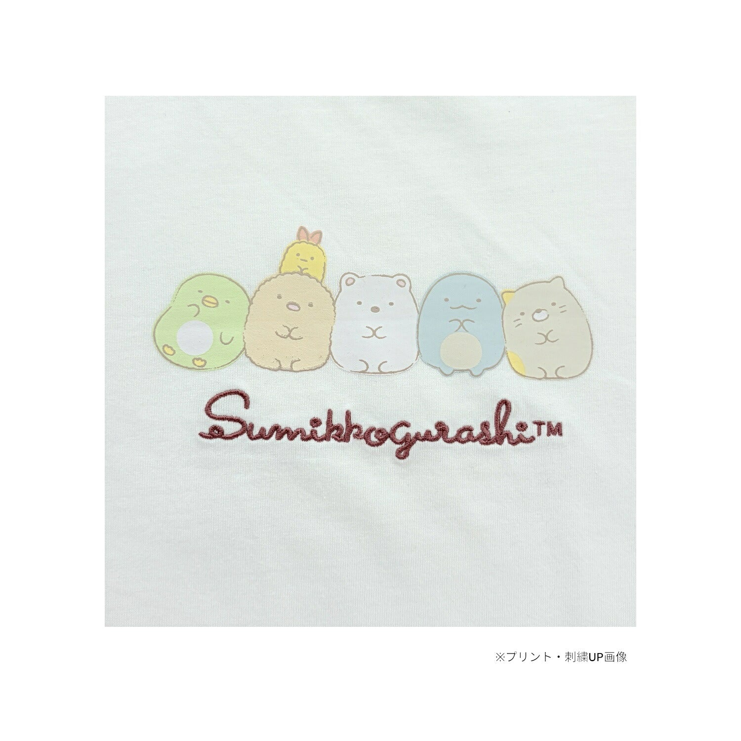 すみっコぐらし レディース 半袖 Tシャツ プリント ロゴ刺繍 ゆったり BIG 天竺 トップス 春夏 サンエックス sumikkogurashi sg2162-42