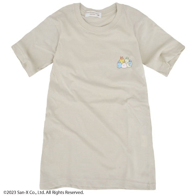 映画 すみっコぐらし プリント 半袖 Tシャツ 子供 子供服 春夏秋 San-x sg7132-423