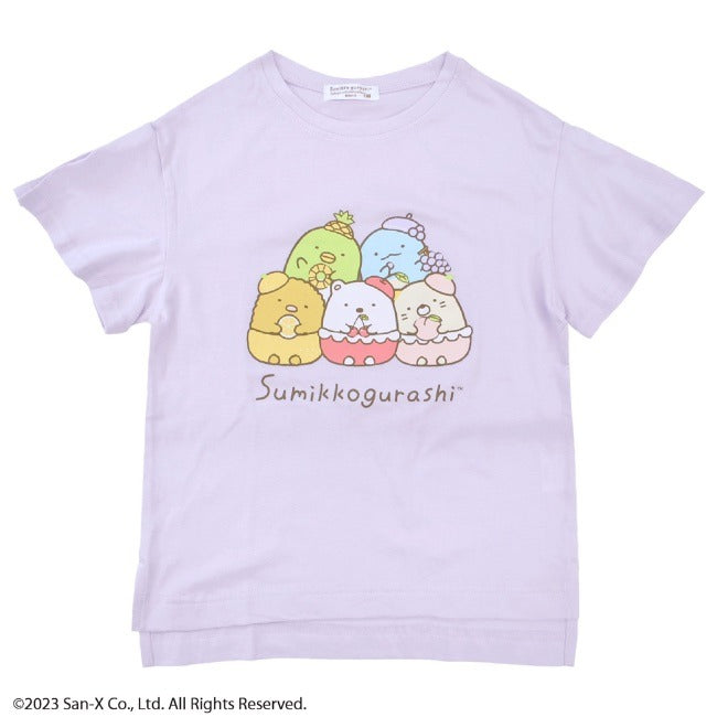 すみっコぐらし キッズ Tシャツ 半袖 フリル サンエックス 春夏 San-x sg7132-56
