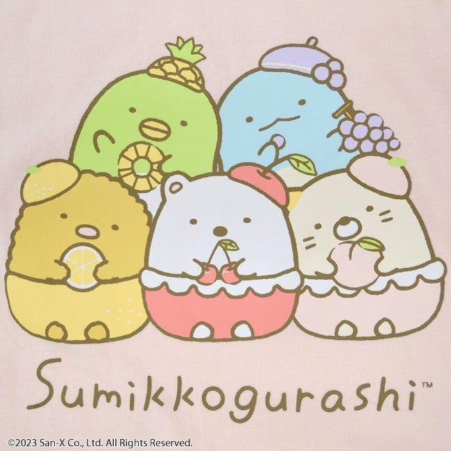 すみっコぐらし キッズ Tシャツ 半袖 フリル サンエックス 春夏 San-x sg7132-56