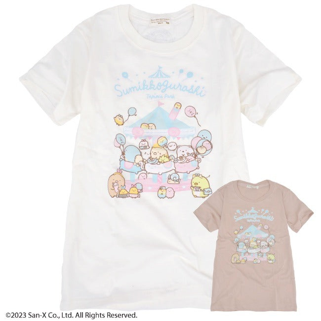 すみっコぐらし プリント 半袖 Tシャツ 子供 子供服 春夏秋 San-x sg7132-62
