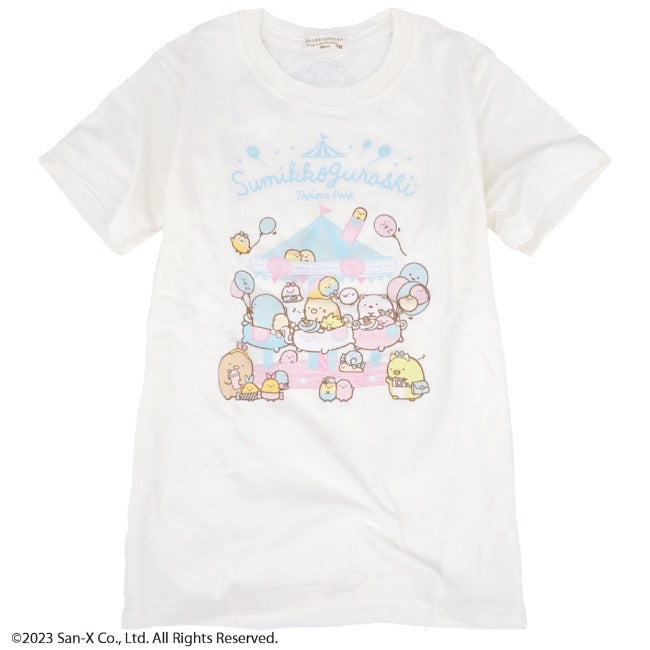 すみっコぐらし プリント 半袖 Tシャツ 子供 子供服 春夏秋 San-x sg7132-62